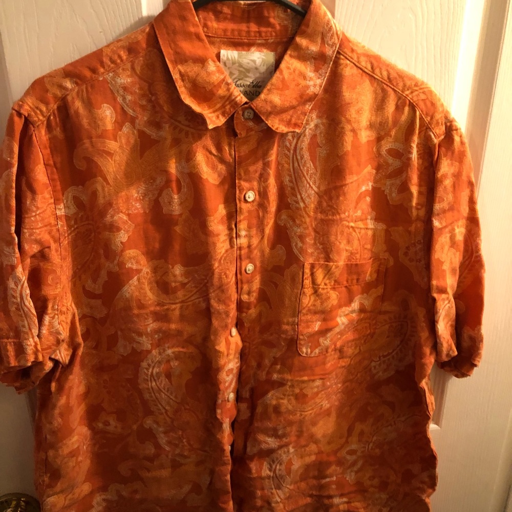 Men’s Tasso Elba Hawaiian Shirt